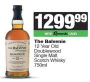 The Balvenie 12 Year Old Doublewood Single Malt Scotch Whisky-750ml