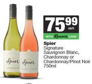 Spier Signature Sauvignon Blanc, Chardonnay Or Pinot Noir/Chardonnay-750ml Each