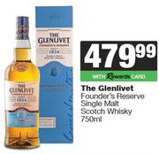 The Glenlivet Founder's Reserve Single Malt Scotch Whisky-750ml
