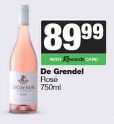 De Grendel Rose-750ml