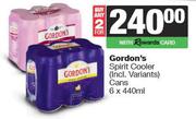 Gordon's Spirit Cooler Cans-For 2 x 6 x 440ml