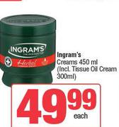 Ingram's Creams 450ml ( Incl. Tissue Oil Cream 300ml)-Each