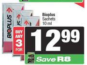 Bioplus Sachets-For Any 3 x 10ml 
