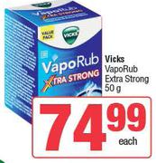 Vicks Vapo Rub Extra Strong-50g