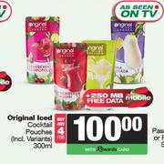 Original Iced Cocktail Pouches (Incl.Variants)-For 4 x 300ml