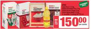 Spar Cake Flour 2.5Kg,Parboiled Rice 2Kg,Brown Sugar 2Kg,Maize Meal 2.5Kg-Both For