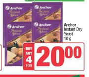 Anchor Instant Dry Yeast-For 4 x 10g