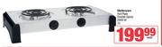 Mellerware Hot Plate Double Spiral 2000W-1s Each