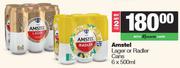 Amstel Lager Or Radler Cans-For 2 x 6 x 500ml