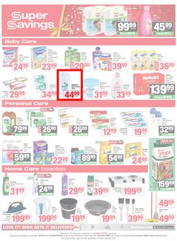SPAR & SUPERSPAR Western Cape : Christmas Super Savings (21 October - 09 November 2025), page 11
