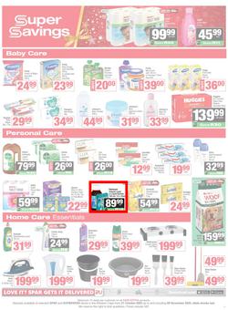 SPAR & SUPERSPAR Western Cape : Christmas Super Savings (21 October - 09 November 2025), page 11