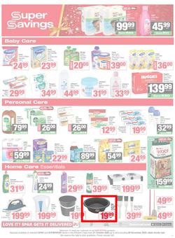 SPAR & SUPERSPAR Western Cape : Christmas Super Savings (21 October - 09 November 2025), page 11