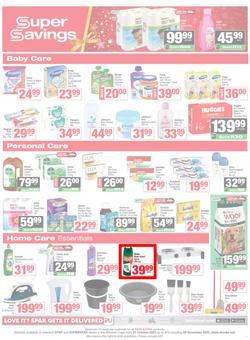 SPAR & SUPERSPAR Western Cape : Christmas Super Savings (21 October - 09 November 2025), page 11
