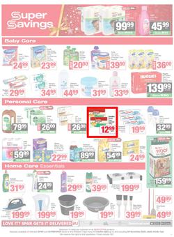 SPAR & SUPERSPAR Western Cape : Christmas Super Savings (21 October - 09 November 2025), page 11