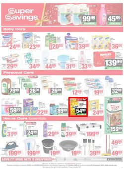 SPAR & SUPERSPAR Western Cape : Christmas Super Savings (21 October - 09 November 2025), page 11