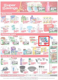 SPAR & SUPERSPAR Western Cape : Christmas Super Savings (21 October - 09 November 2025), page 11