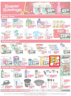 SPAR & SUPERSPAR Western Cape : Christmas Super Savings (21 October - 09 November 2025), page 11