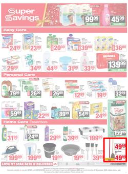 SPAR & SUPERSPAR Western Cape : Christmas Super Savings (21 October - 09 November 2025), page 11