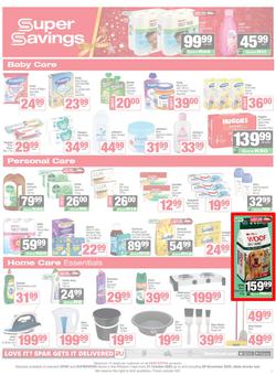 SPAR & SUPERSPAR Western Cape : Christmas Super Savings (21 October - 09 November 2025), page 11