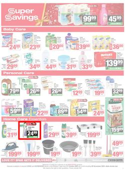 SPAR & SUPERSPAR Western Cape : Christmas Super Savings (21 October - 09 November 2025), page 11