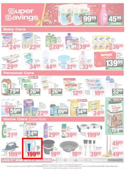 SPAR & SUPERSPAR Western Cape : Christmas Super Savings (21 October - 09 November 2025), page 11