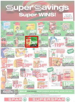 SPAR & SUPERSPAR Western Cape : Super Savings (22 July - 06 August 2025), page 1