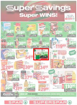 SPAR & SUPERSPAR Western Cape : Super Savings (22 July - 06 August 2025), page 1