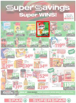SPAR & SUPERSPAR Western Cape : Super Savings (22 July - 06 August 2025), page 1