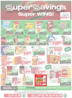 SPAR & SUPERSPAR Western Cape : Super Savings (22 July - 06 August 2025), page 1