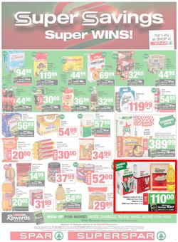 SPAR & SUPERSPAR Western Cape : Super Savings (22 July - 06 August 2025), page 1