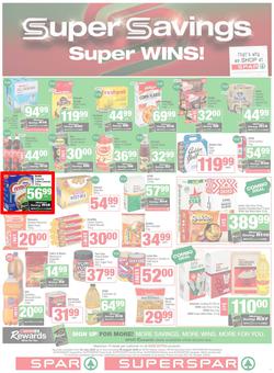 SPAR & SUPERSPAR Western Cape : Super Savings (22 July - 06 August 2025), page 1