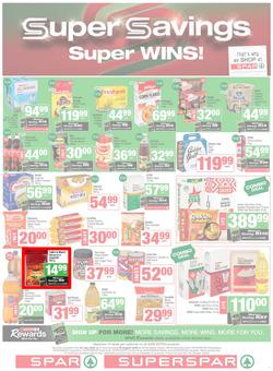 SPAR & SUPERSPAR Western Cape : Super Savings (22 July - 06 August 2025), page 1