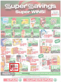 SPAR & SUPERSPAR Western Cape : Super Savings (22 July - 06 August 2025), page 1