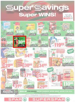 SPAR & SUPERSPAR Western Cape : Super Savings (22 July - 06 August 2025), page 1