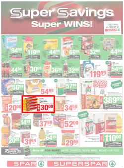 SPAR & SUPERSPAR Western Cape : Super Savings (22 July - 06 August 2025), page 1
