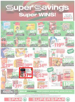 SPAR & SUPERSPAR Western Cape : Super Savings (22 July - 06 August 2025), page 1
