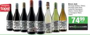 BruceJack Pinotage Malbec,Shiraz,Pinotage Daily Brew,Cabernet Sauvignon,Merlot,Chenin Blanc-750ml EA