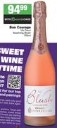 Bon Courage Vin Doux Sparkling Blush-750ml