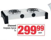 Diamond Hotplate Spiral-Each