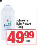 Johnson's  Baby Powder-400g 