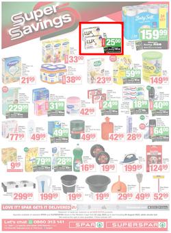 SPAR & SUPERSPAR Western Cape : Super Savings (22 July - 06 August 2025), page 11