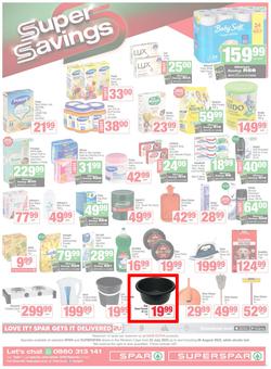 SPAR & SUPERSPAR Western Cape : Super Savings (22 July - 06 August 2025), page 11
