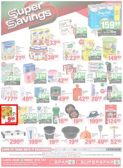 SPAR & SUPERSPAR Western Cape : Super Savings (22 July - 06 August 2025), page 11