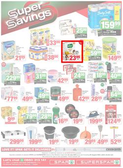 SPAR & SUPERSPAR Western Cape : Super Savings (22 July - 06 August 2025), page 11