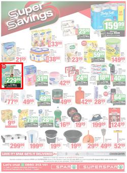 SPAR & SUPERSPAR Western Cape : Super Savings (22 July - 06 August 2025), page 11