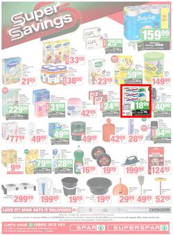 SPAR & SUPERSPAR Western Cape : Super Savings (22 July - 06 August 2025), page 11