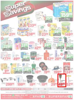 SPAR & SUPERSPAR Western Cape : Super Savings (22 July - 06 August 2025), page 11