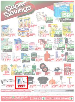 SPAR & SUPERSPAR Western Cape : Super Savings (22 July - 06 August 2025), page 11