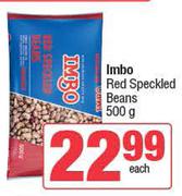 Imbo Red Speckled Beans-500g 