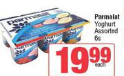 Parmalat Yoghurt Assorted-6s Pack